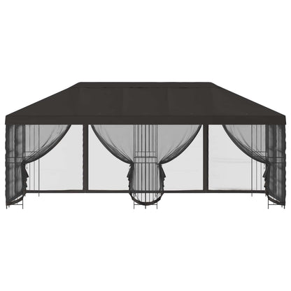 6 x 3 m Anthracite Polyester and Steel 190
