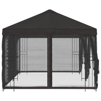 6 x 3 m Anthracite Polyester and Steel 190