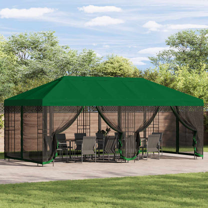 6 x 3 m Green Polyester and Steel 190