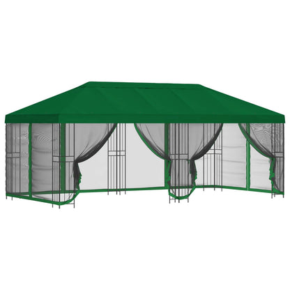 6 x 3 m Green Polyester and Steel 190
