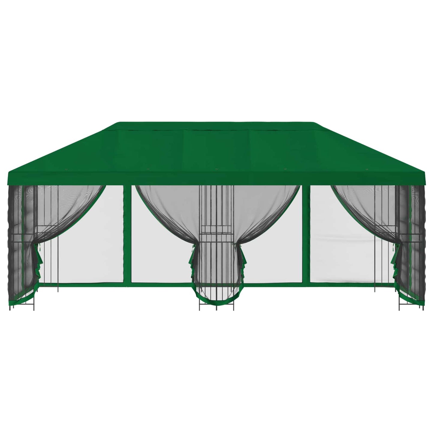 6 x 3 m Green Polyester and Steel 190