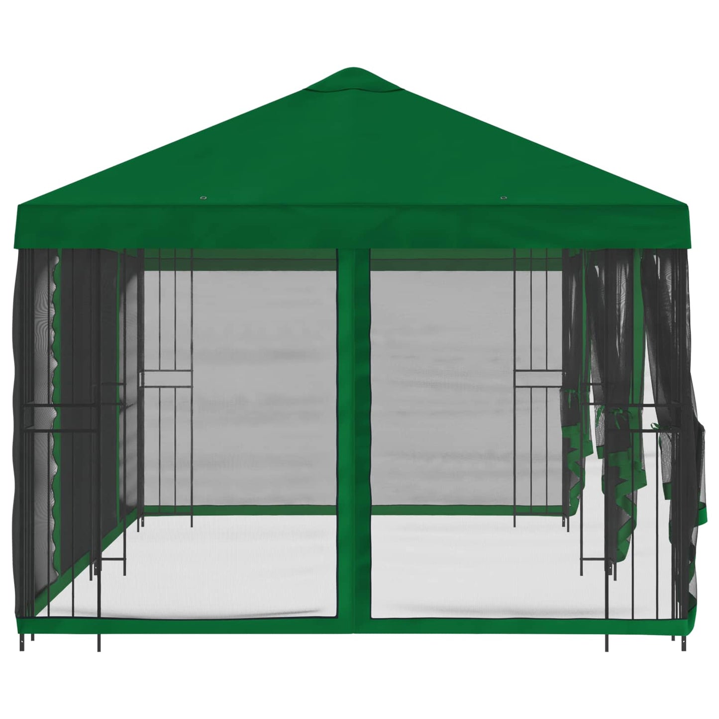 6 x 3 m Green Polyester and Steel 190