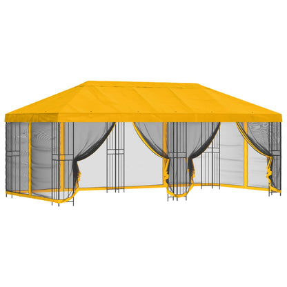 6 x 3 m Yellow Polyester and Steel 190