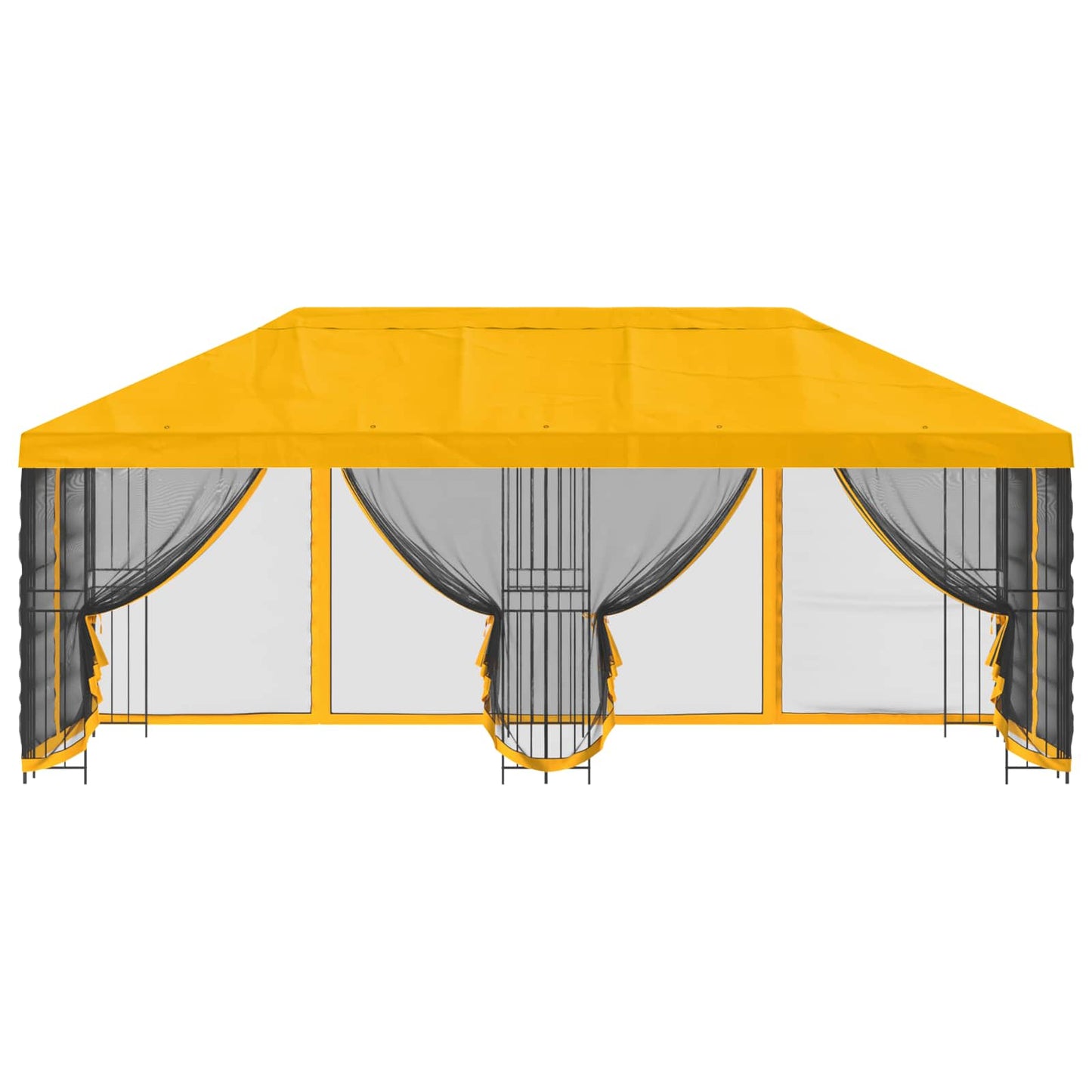 6 x 3 m Yellow Polyester and Steel 190