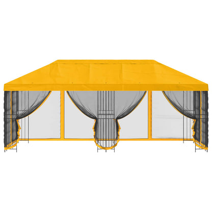 6 x 3 m Yellow Polyester and Steel 190