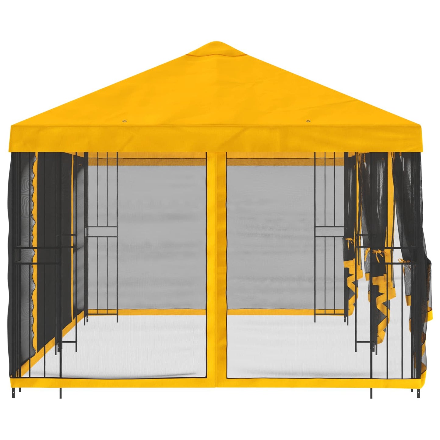 6 x 3 m Yellow Polyester and Steel 190
