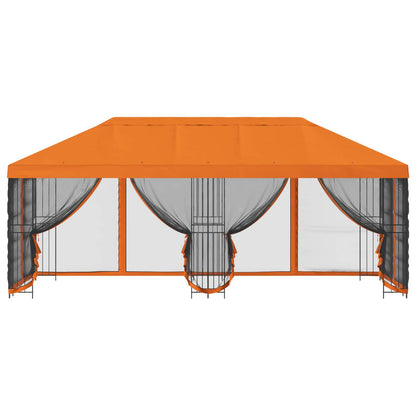 6 x 3 m Orange Polyester and Steel 190