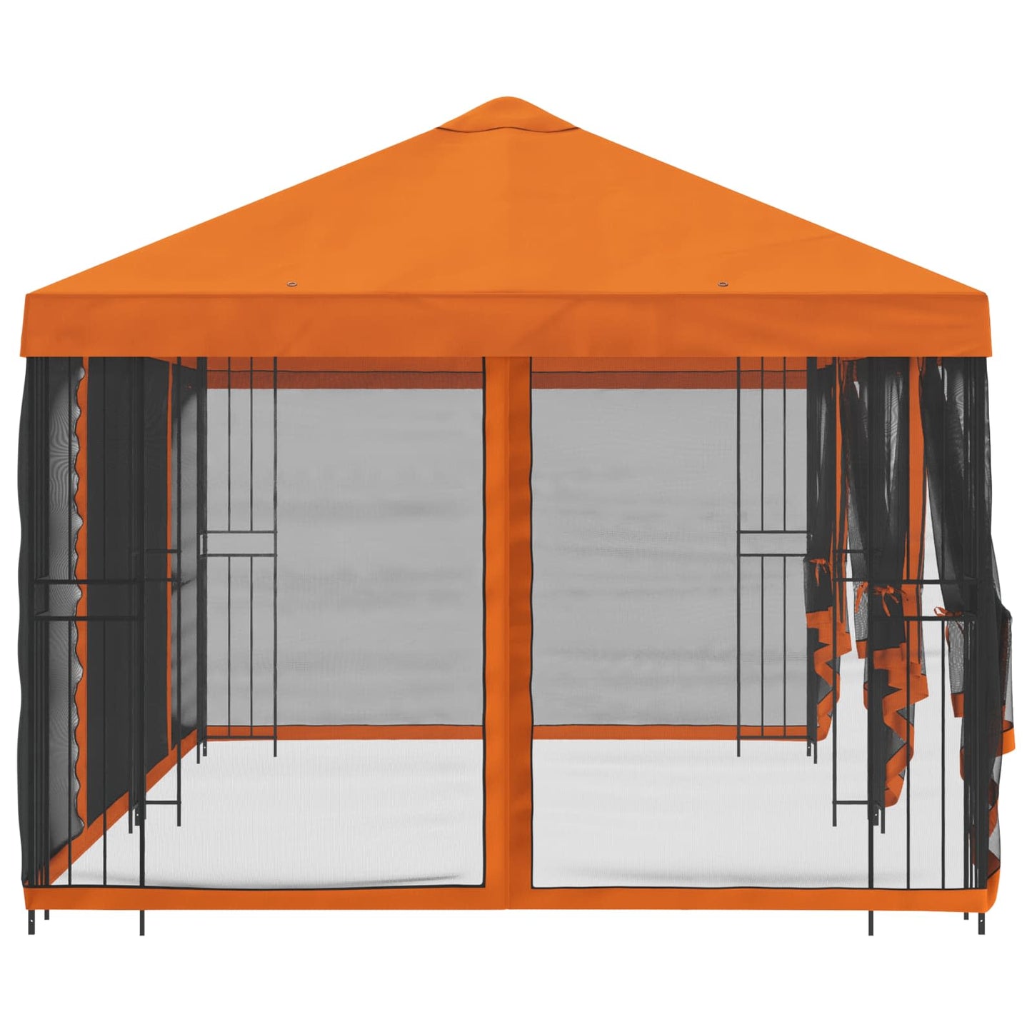 6 x 3 m Orange Polyester and Steel 190