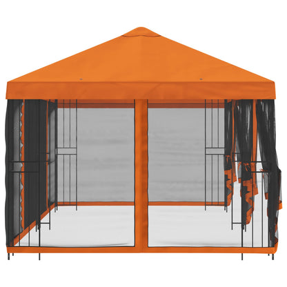 6 x 3 m Orange Polyester and Steel 190