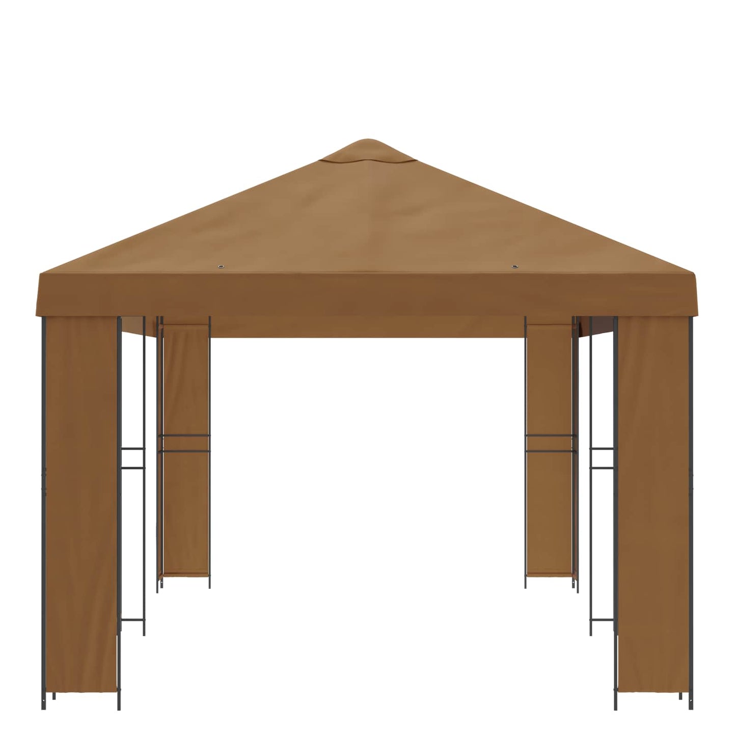 Garden Gazebo 6 x 3 m Beige Polyester and Steel 190
