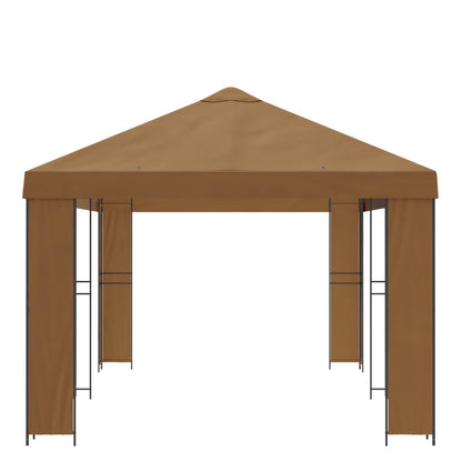 Garden Gazebo 6 x 3 m Beige Polyester and Steel 190