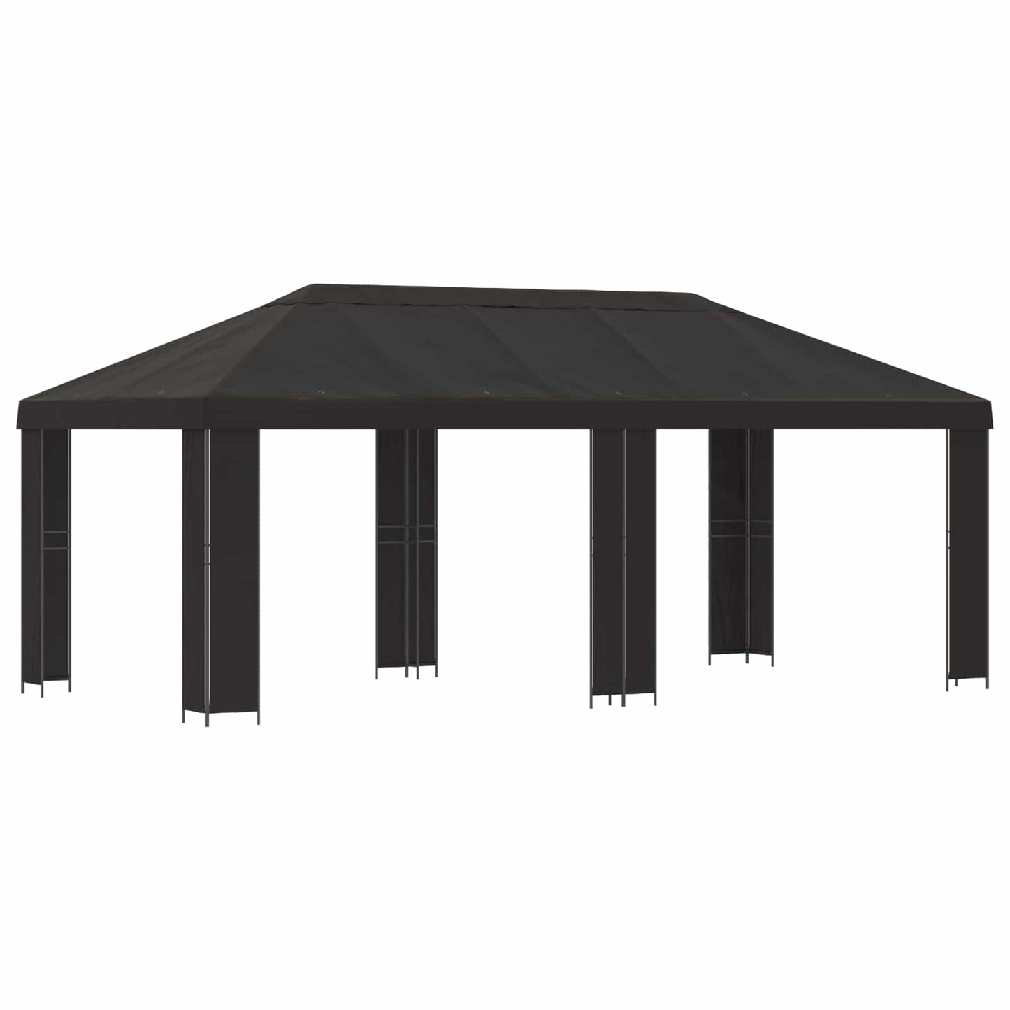 Garden Gazebo 6 x 3 m Anthracite Polyester and Steel 190