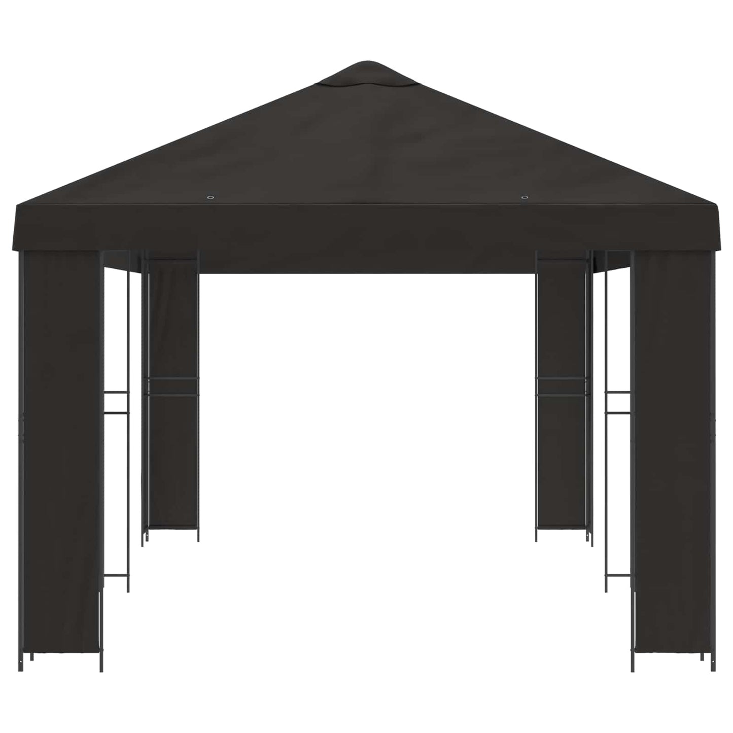 Garden Gazebo 6 x 3 m Anthracite Polyester and Steel 190