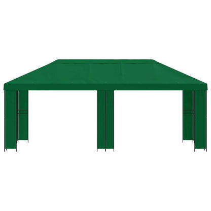 Garden Gazebo 6 x 3 m Green Polyester and Steel 190