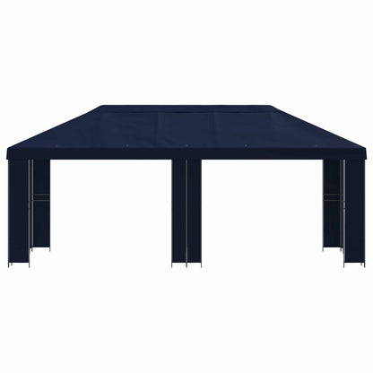 Garden Gazebo 6 x 3 m Blue Polyester and Steel 190