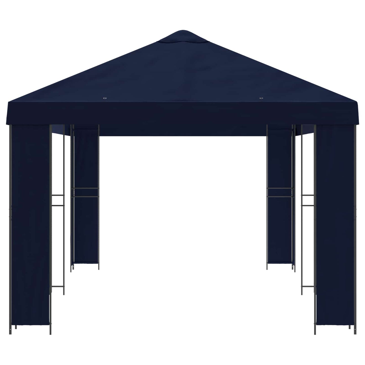 Garden Gazebo 6 x 3 m Blue Polyester and Steel 190