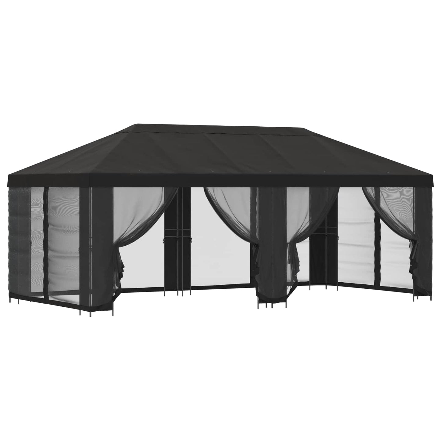 6 x 3 m Anthracite Polyester and Steel 190