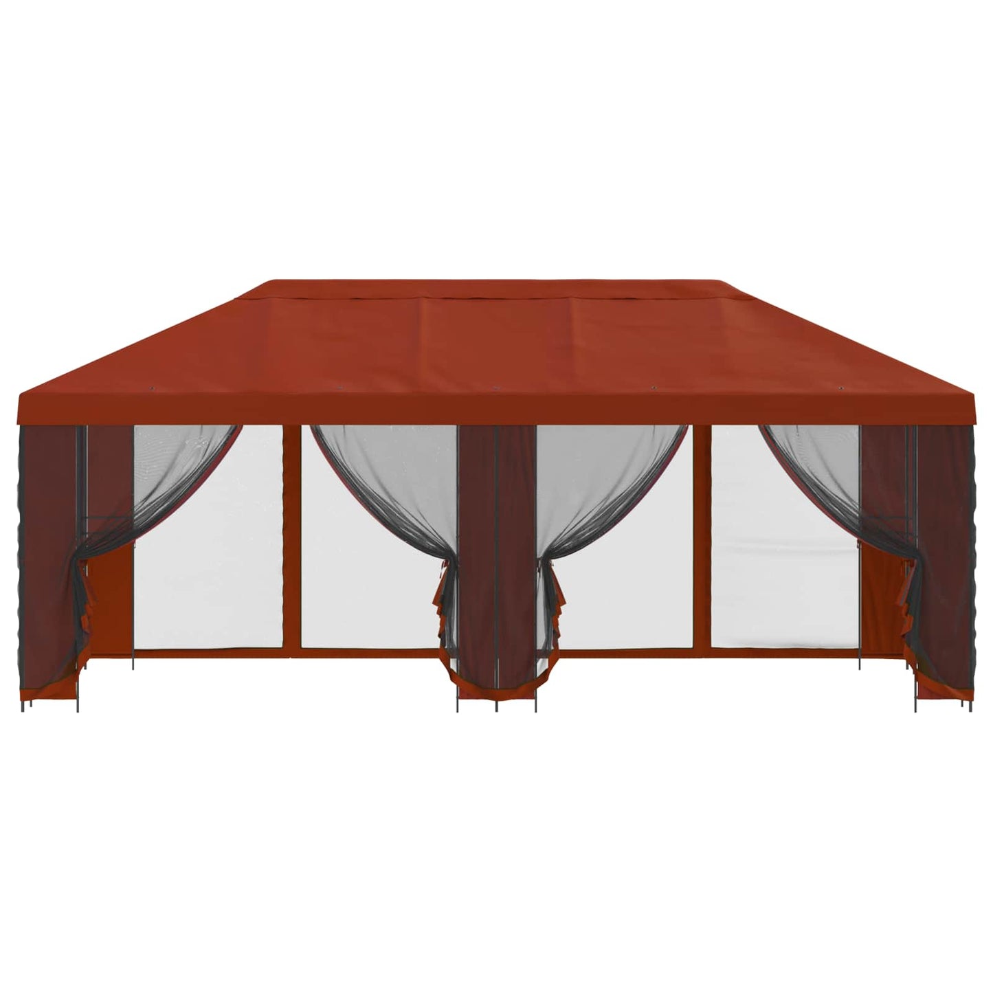 6 x 3 m Terracotta Polyester and Steel 190