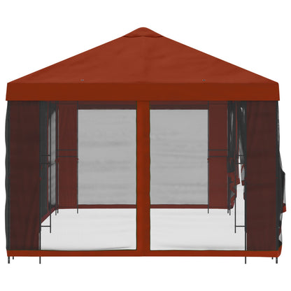 6 x 3 m Terracotta Polyester and Steel 190