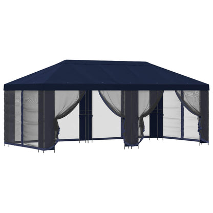 6 x 3 m Blue Polyester and Steel 190