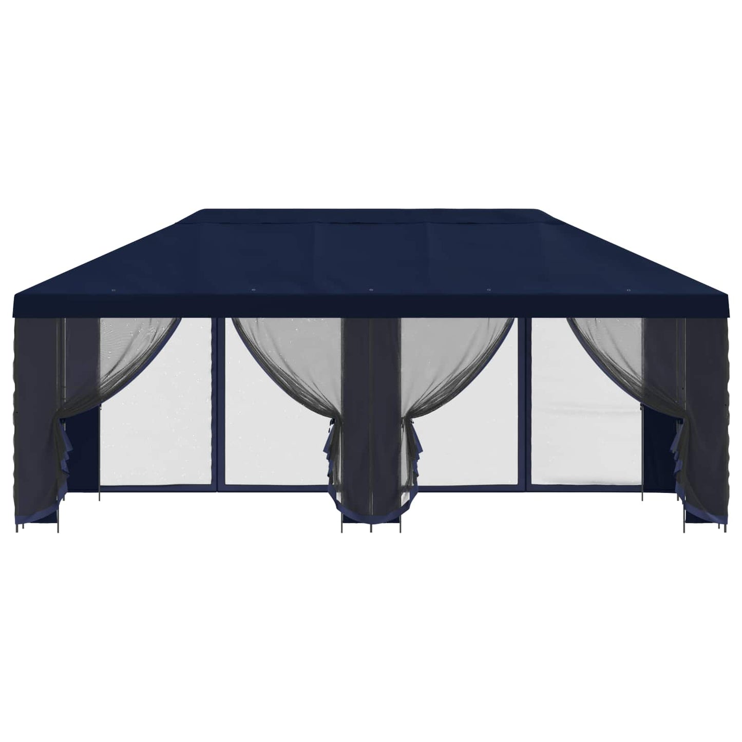 6 x 3 m Blue Polyester and Steel 190
