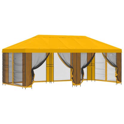 6 x 3 m Yellow Polyester and Steel 190