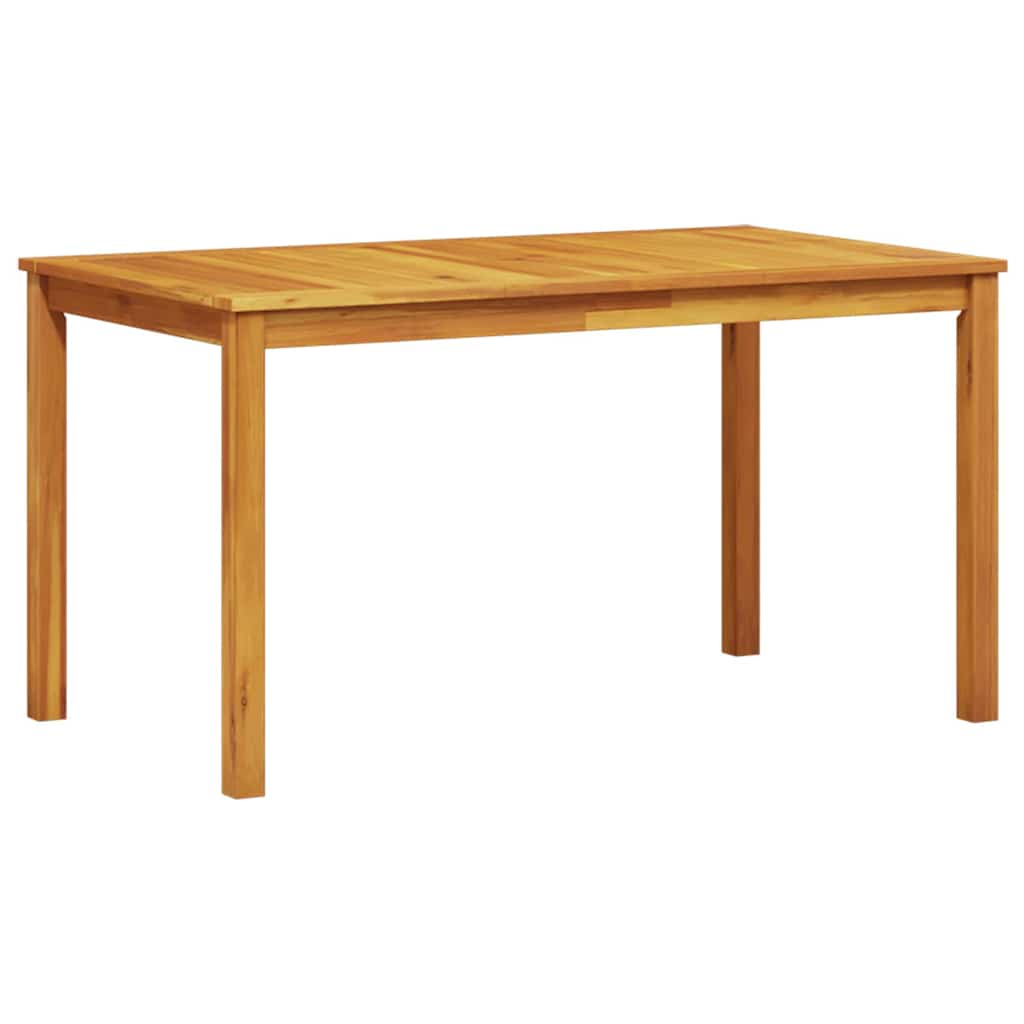 Garden Dining Set Folding 5 pcs Brown Solid Acacia Wood
