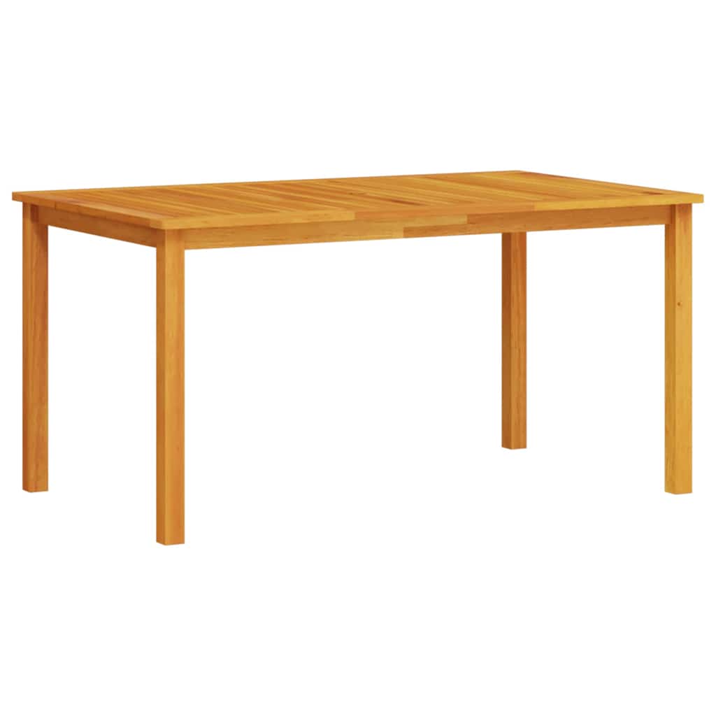 Garden Dining Set Folding 5 pcs Brown Solid Acacia Wood