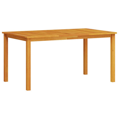Garden Dining Set Folding 5 pcs Brown Solid Acacia Wood