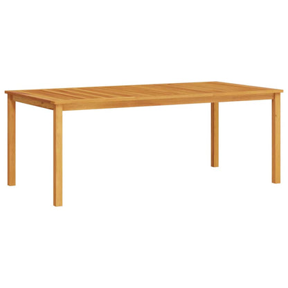 Garden Dining Set Folding 7 pcs Brown Solid Acacia Wood