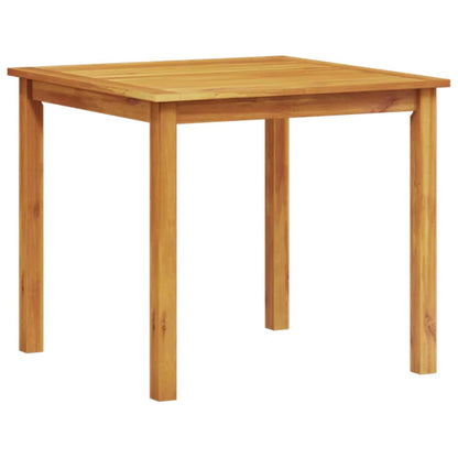 Garden Dining Set Folding 5 pcs Brown Solid Acacia Wood