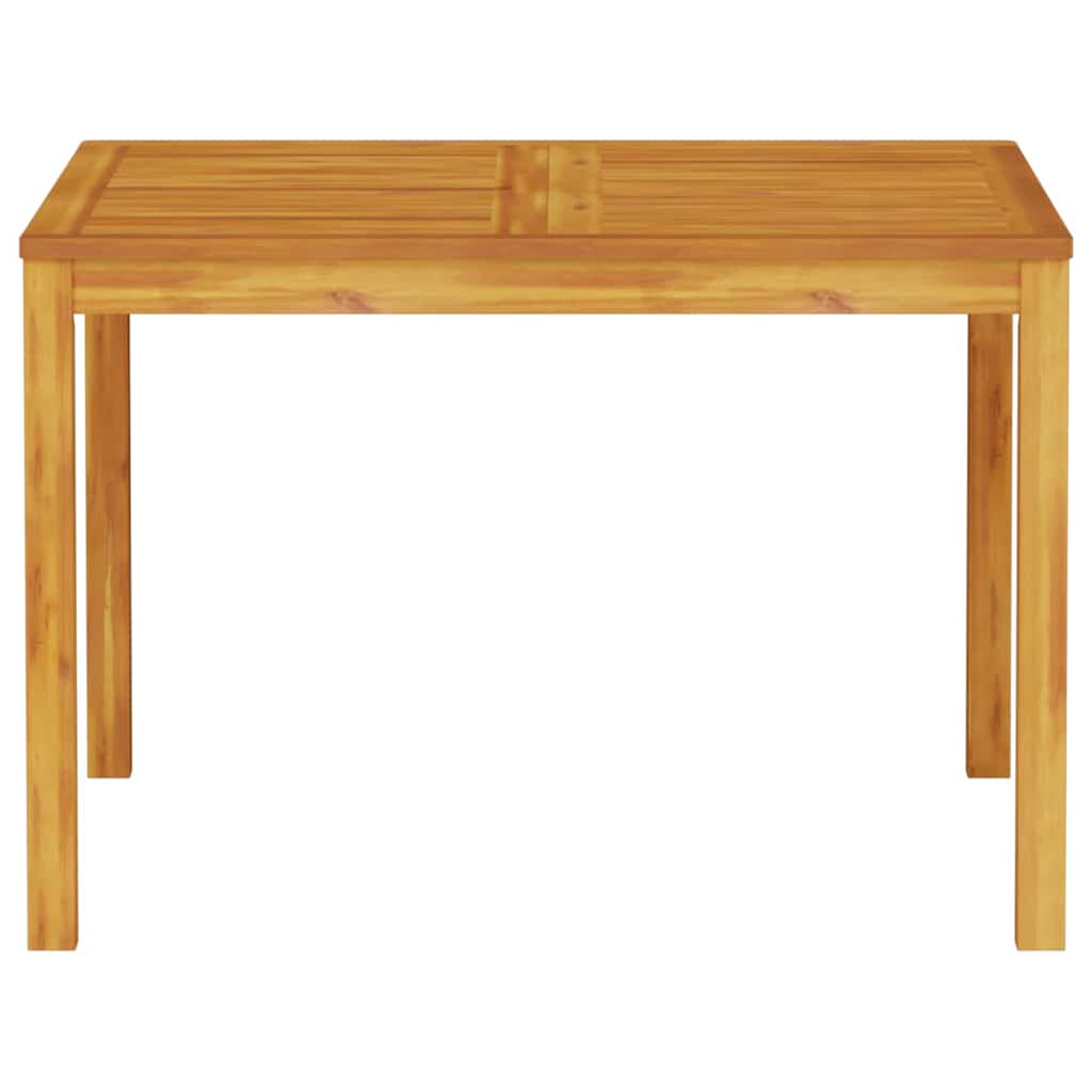 Garden Dining Set Folding 3 pcs Brown Solid Acacia Wood