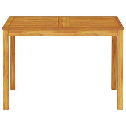 Garden Dining Set Folding 3 pcs Brown Solid Acacia Wood