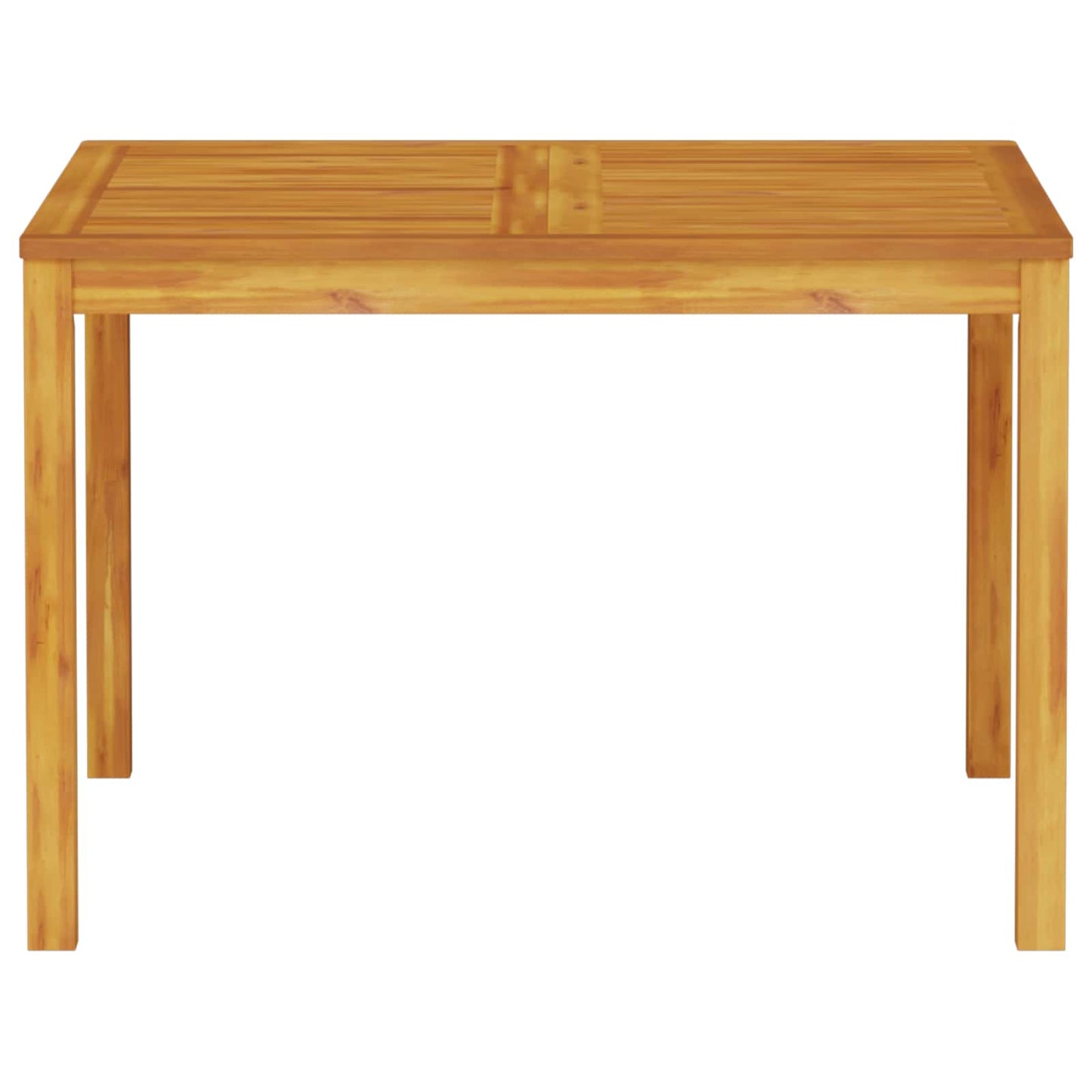 Garden Dining Set Folding 5 pcs Brown Solid Acacia Wood