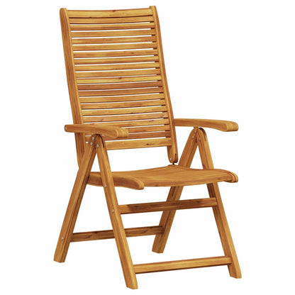 Garden Dining Set 7 pcs Brown Solid Acacia Wood