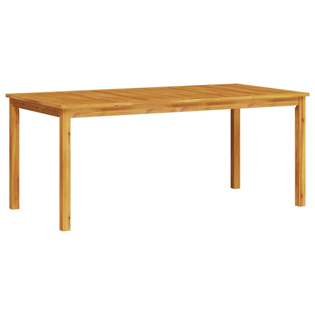 Garden Dining Set 7 pcs Brown Solid Acacia Wood
