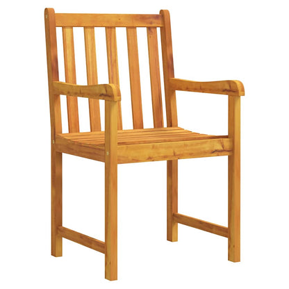 Garden Dining Set 5 pcs Brown Solid Acacia wood