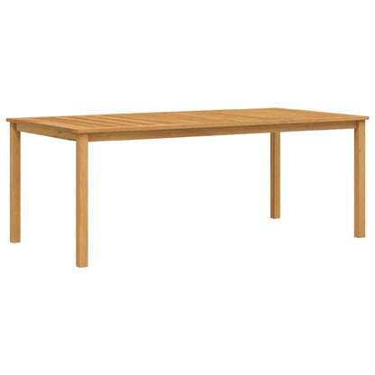 Garden Dining Set 7 pcs Brown Solid Acacia Wood
