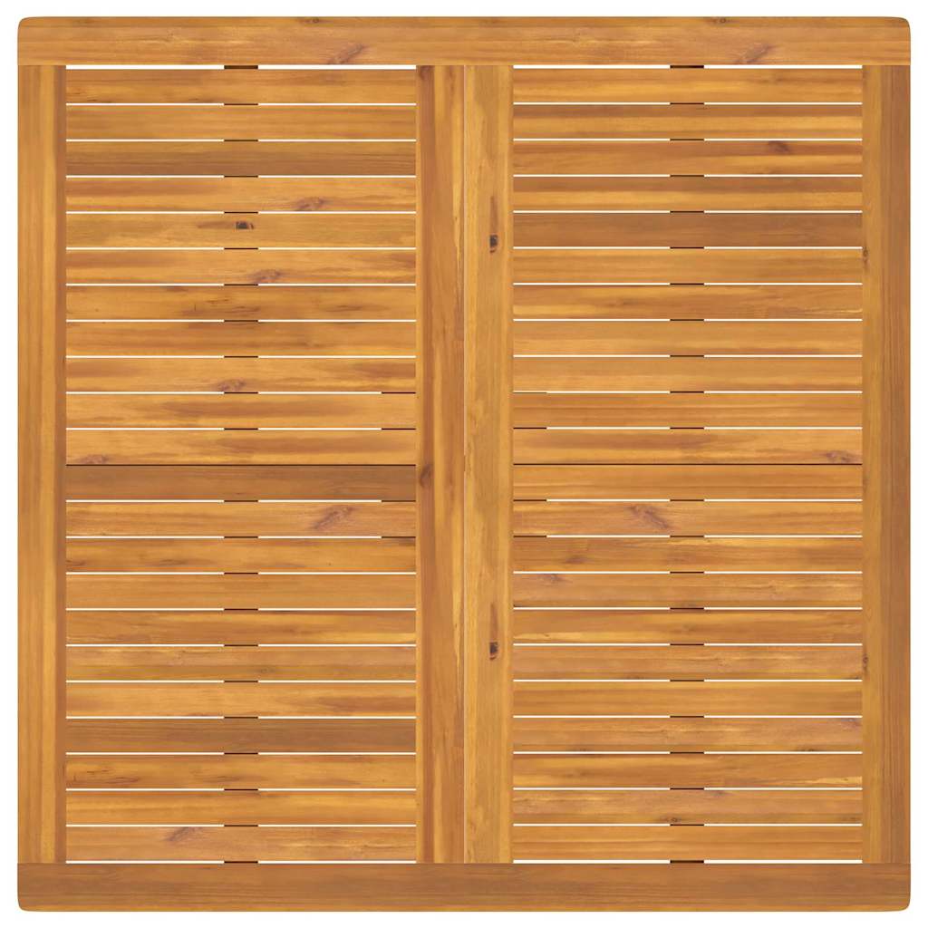 Garden Dining Set 5 pcs Brown Solid Acacia wood