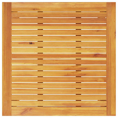 Garden Dining Set 3 pcs Brown Solid Acacia Wood