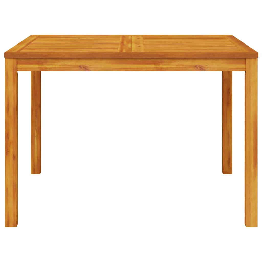 Garden Dining Set 5 pcs Brown Solid Acacia Wood