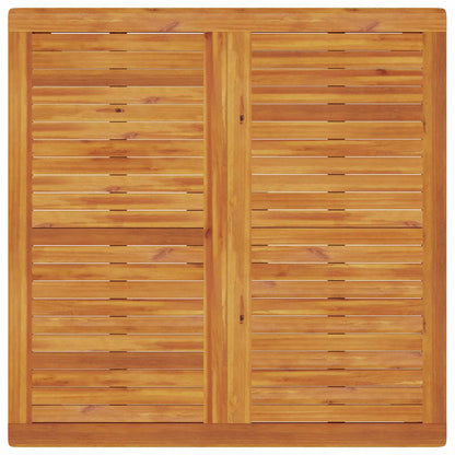 Garden Dining Set 9 pcs Brown Solid Acacia Wood
