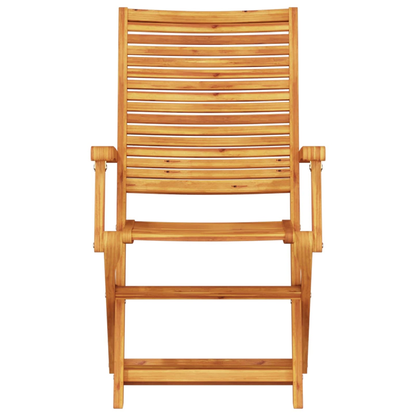 Folding Bistro Set Folding 3 pcs Brown Solid Acacia Wood