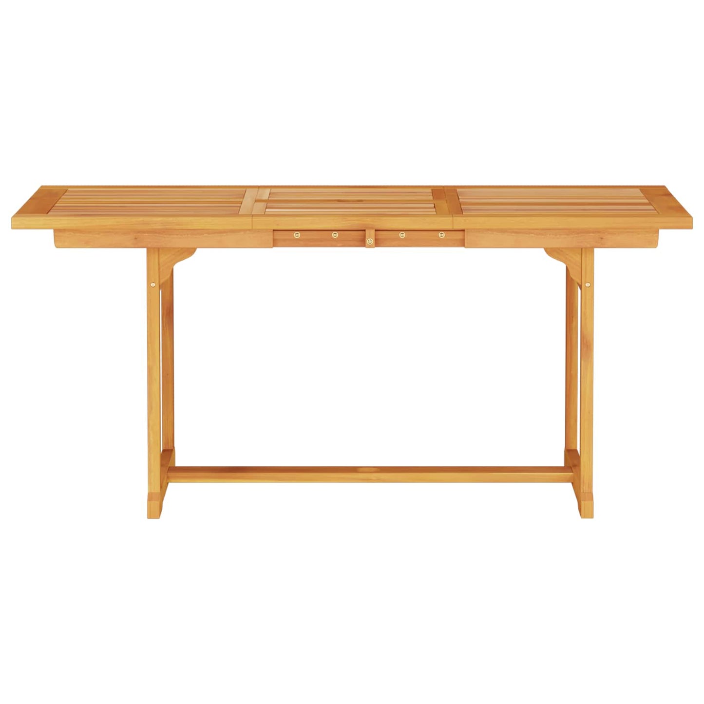 Garden Dining Set Folding 7 pcs Brown Solid Acacia Wood