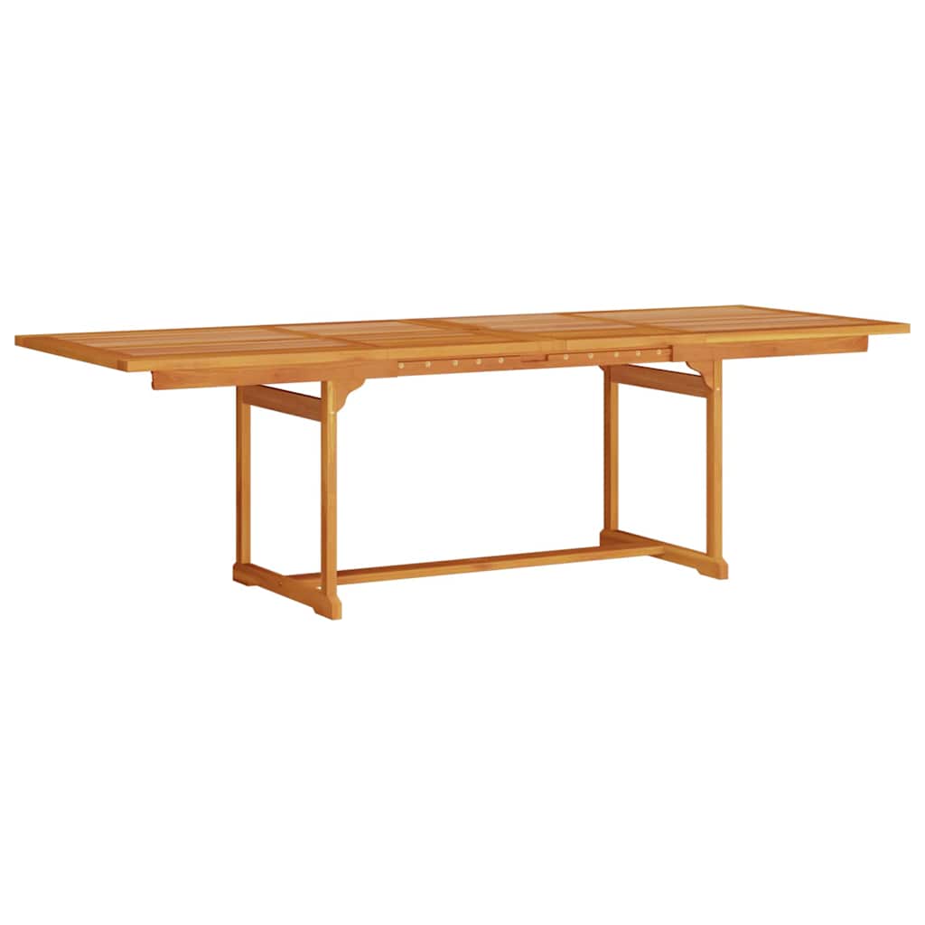 Garden Dining Set Folding 7 pcs Brown Solid Acacia Wood