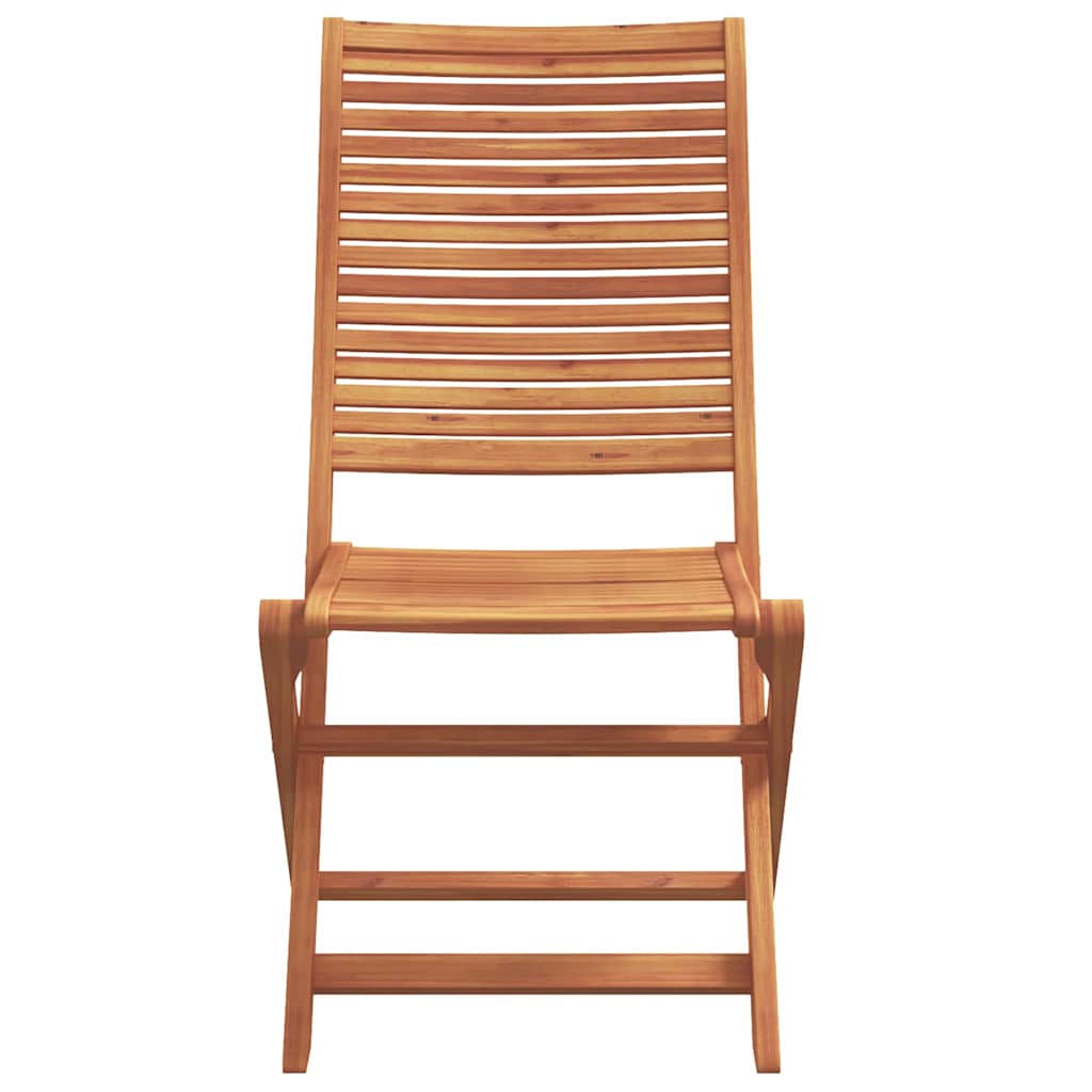 Garden Dining Set 5 pcs Brown Solid Acacia Wood