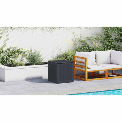 Storage Box Anthracite 55 x 53 x 57 cm Polypropylene