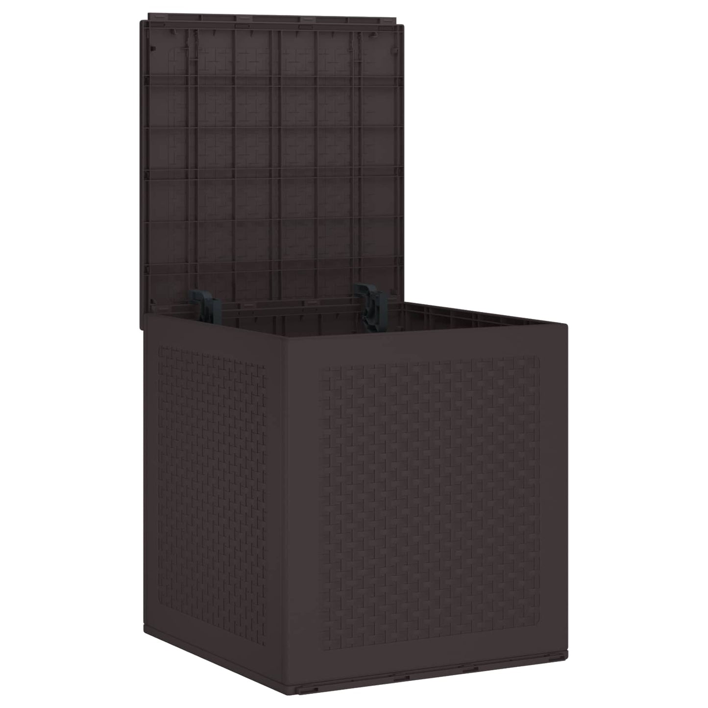 Storage Box with Storage Brown 55 x 53 x 57 cm Polypropylene