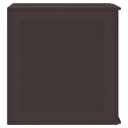 Storage Box with Storage Brown 55 x 53 x 57 cm Polypropylene