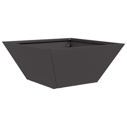Garden Planter Black 35 x 35 x 15 cm Cold-rolled Steel